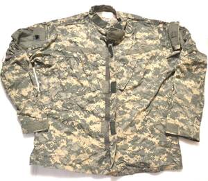 実物 米軍放出品 BDU US ARMY 陸軍 ACU デジタル迷彩 ジャケット 上着 /戦闘服 ミリタリー f