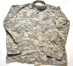 実物 US ARMY 米軍放出品 ACU デジタル迷彩 米陸軍 上着 ジャケット L/L BDU 戦闘服 ミリタリー AV