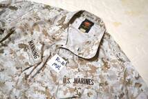 USMC ライトウェイト 海兵隊 防虫ver デザートジャケット M/XL g_画像3