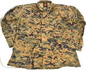 USMC アメリカ海兵隊 MARPAT ウッドランドデジタル迷彩 コンバットジャケット M/R 戦闘服B d