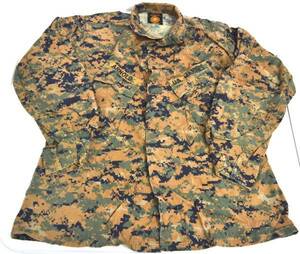 USMC アメリカ海兵隊 MARPAT ウッドランドデジタル迷彩 コンバットジャケット M/R 戦闘服B アーノルド