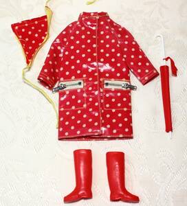 Barbie バービー ヴィンテージ OUTFIT:POLKA DOTS n' RAIN DROPS #1255 COMPLETE（すべて揃っています。） 767