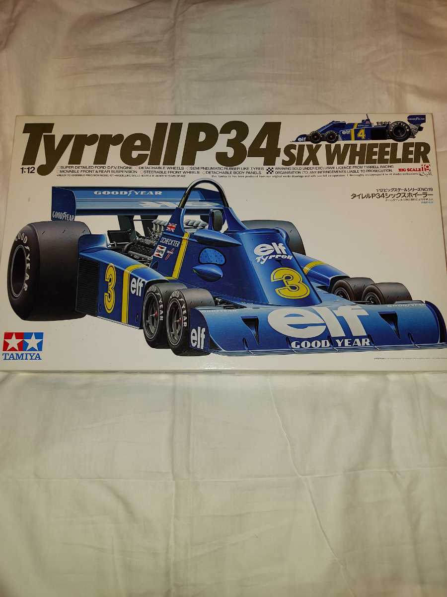 の通販 【未使用】タミヤ 1/12 Tyrrell タイレル P34 エッチングパーツ付
