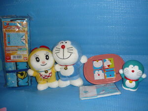 A* not for sale * unused *NTT electro- . soft toy Doraemon & gong mi diligently savings box other 4 point 