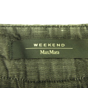 マックスマーラ ウィークエンドライン MAX MARA WEEKEND LINE ショートパンツ ハーフ グレー 36 *T895 レディースの画像3