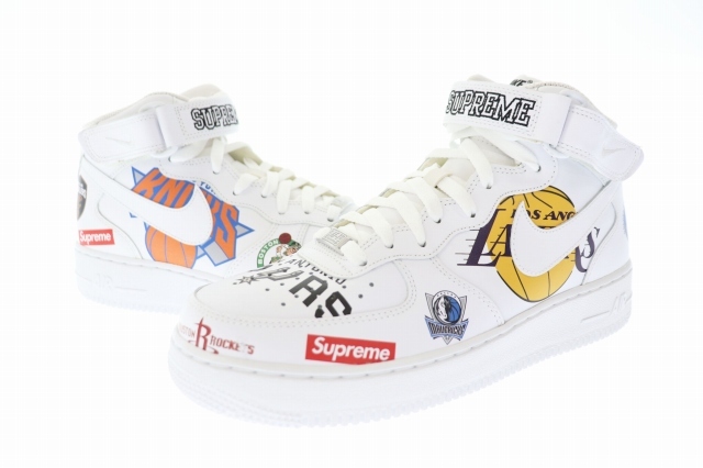 Yahoo!オークション -「supreme nike air force 1 nba」の落札相場