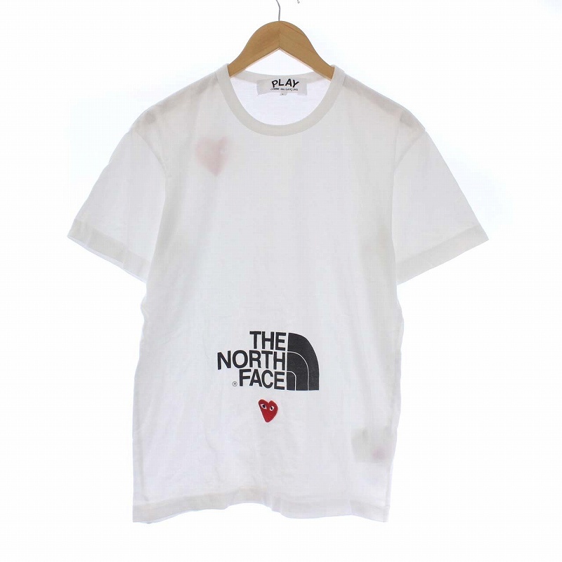 コムデギャルソン PLAY ノースフェイス メンズ Tシャツ | myglobaltax.com