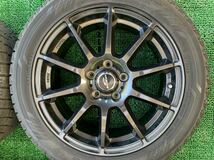 235/45R17 2018年スタッドレス YOKOHAMA ice GUARD IG60 タイヤアルミセット　5穴PCD114.3 ET+48 17×7J ハブ73mm_画像7