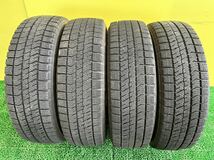 165/65R14 2019年スダットレス ブリヂストンブリザックVRX2 タイヤアルミセット　4穴 PCD100 ET+43 14×4.5J ハブ67mm_画像2