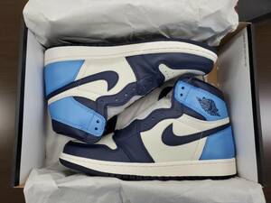 AIR JORDAN 1 RETORO HIGH OG OBSIDIAN（エアジョーダン1 レトロ オブシディアン ） US 10　28.0㎝ 