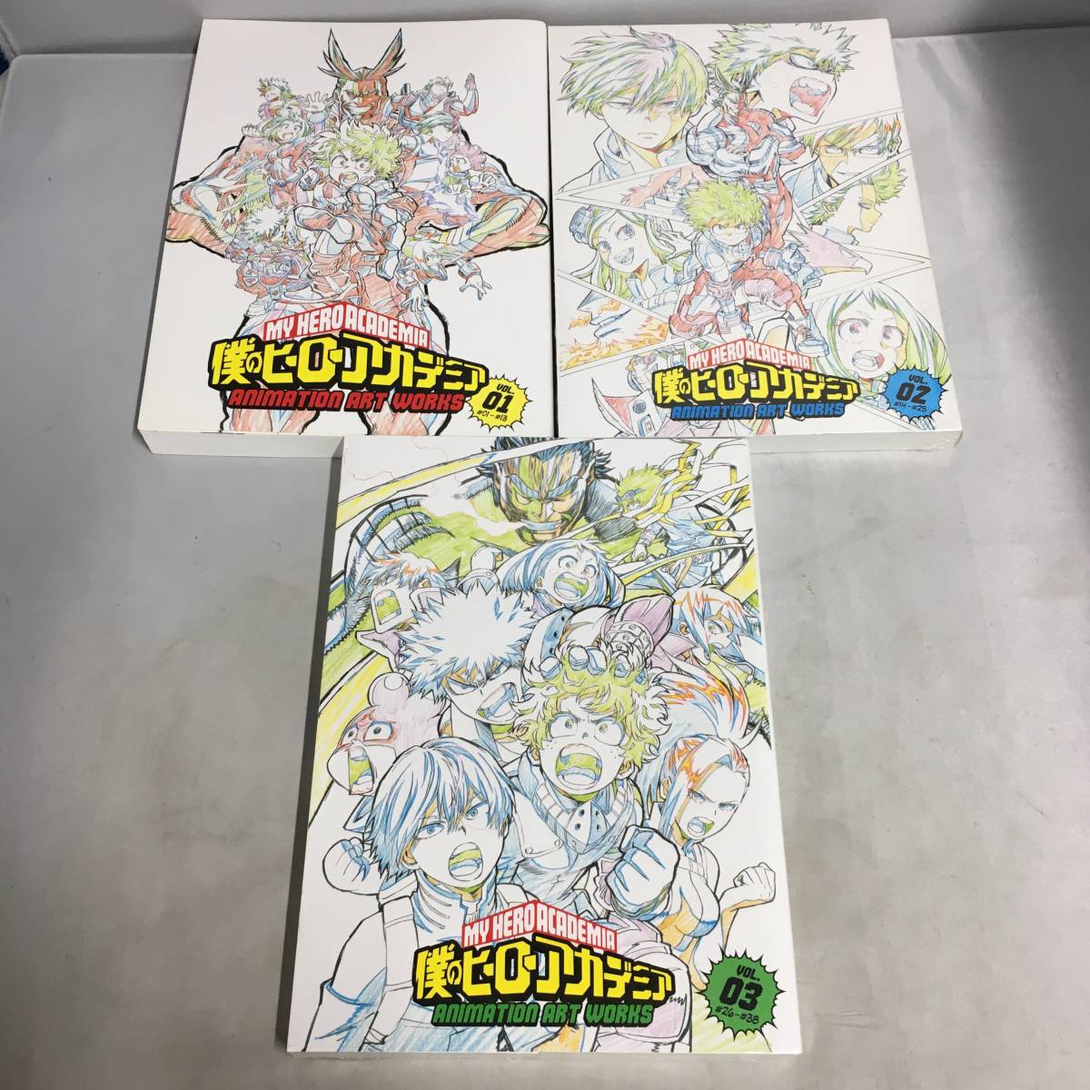 ついに再販開始!】 新品 未開封 ヒロアカ animation art works 3冊