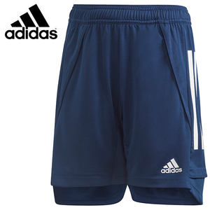 Новая [Adidas] 150 Half Pants Junior Condivo 20 тренировочные съемки Navy Sports Wear