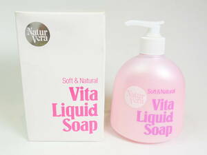 未使用品★NATUR VERA ナチュール ベラ VITA LIQUID SOAP ビタ リキッドソープ 300mL