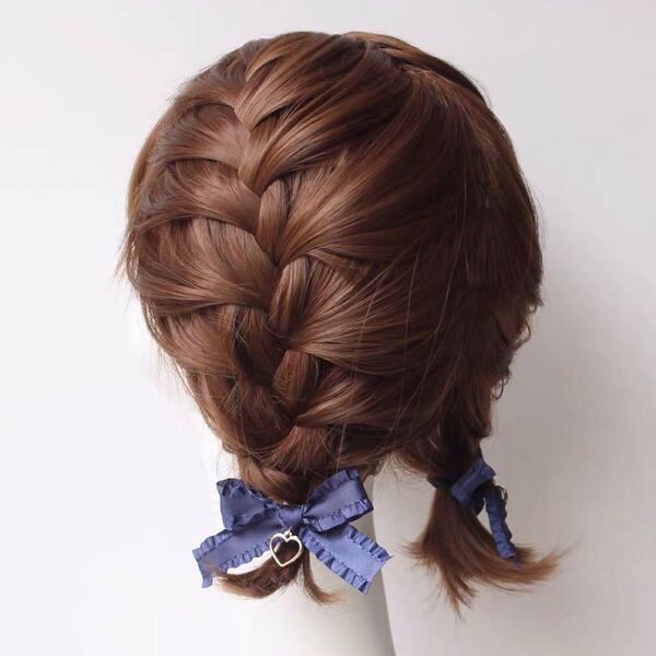 2点セット ヘアピン レディース ヘアクリップ ヘアアクセサリー リボン 髪飾り 成人式 卒業式 可愛い