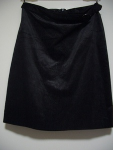 [ beautiful goods prompt decision ]FENDI black skirt 44(L~LL size ) high class texture of the material first come, first served 