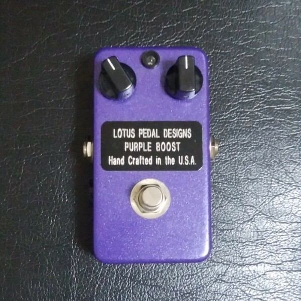 【初期型レア】 Lotus Pedal Designs Purple Boost