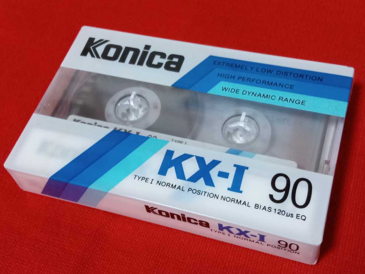 * супер редкий! снят с производства товар Konika KX-I 90 кассетная лента новый товар нераспечатанный!*