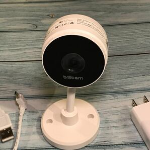 brillcam WiFi 500万画素　 見守りカメラ 128GB　SDカード保存可能 日本語説明書付き