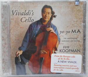 新品！ヨーヨー・マ Yo-Yo Ma●CD●ton KOOPMAN VIVALDIS CELLO●未開封・新品！！