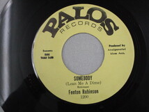 【BLUES７”】FENTON ROBINSON / SOMEBODY(LOAN ME A DIME)、I BELIEVE_画像3