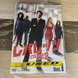 つ104-2 レバレッジ シーズン2 [レンタル落ち] 全7巻セットDVD （ジャケットに背焼けあり）ティモシー・ハットン