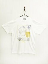 ap5940 ○送料無料 新品 メンズ SHAMAN KING シャーマンキング マルコ Tシャツ Lサイズ ホワイト アニメ プリント キャラクター 綿100%_画像1