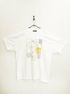 ap5941 ○送料無料 新品 メンズ SHAMAN KING シャーマンキング マルコ Tシャツ XXXLサイズ ホワイト アニメ プリント 綿100% 伸縮性 半袖