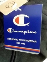 ap3933 ◇送料無料 新品 Champion チャンピオン メンズ パーカー Lサイズ 黒 スウェット ロゴ 暖かい 部屋着 裏起毛 シンプル カジュアル_画像8