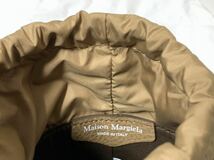 新品《 Maison Margiela メゾン マルジェラ 》5AC マイクロ バケットバッグ / ショルダーバッグ ハンドバッグ レザー ミニ ブラウン micro_画像5