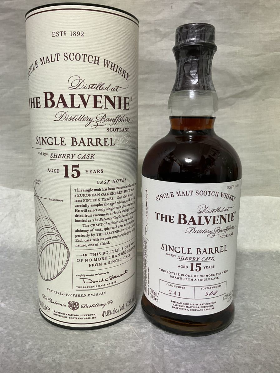 BALVENIE バルヴェニー15年 シェリーカスク 47.8度 古酒 木更津