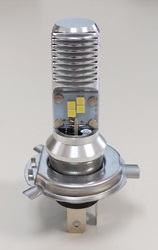 M&Hマツシマ PL161 LEDヘッドライトバルブ PonLED 12v5/5w HS1用　（ダンク スーパーカブ50/AA04 タクト/AF75 クロスカブ/JA10 ディオ110)