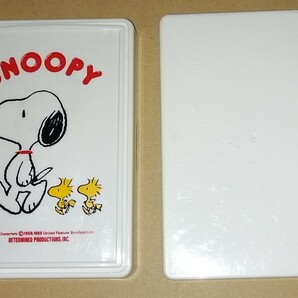 スヌーピー　小物入れ　裁縫道具入れ　ホワイト　　　 SNOOPY