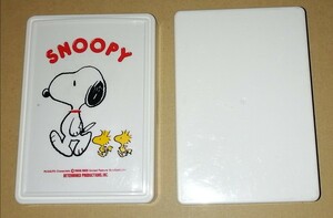 スヌーピー　小物入れ　裁縫道具入れ　ホワイト　　　 SNOOPY