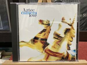 【CD】AZTEC CAMERA ☆ Love 87年 WEA 国内盤 傑作サード Russ Titelman Tommy Lipuma 解説歌詞対訳付き 帯欠損 盤質良好