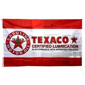 【TEXACO テキサコ】 フラッグ モーター 旗 レーシング FLAG　アメリカン雑貨