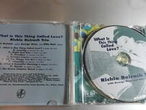 RICHIE 　BICHIE BEIRACK TRIO　　リッチー・バイラーク・トリオ　 　　WHAT IS THIS THING CALLED LOVE　　帯付き国内盤 _画像3