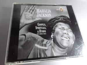 MAHALIA JACKSON マヘリア・ジャクソン GOSPELS SPIRITUALS & HYMNS 国内盤　2　CD