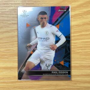 2021-22 Topps Champions League Finest Phil Foden