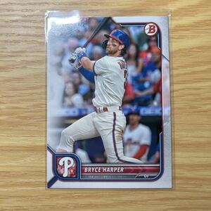 2022 Bowman Bryce Harper paper