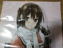 艦隊これくしょん 月刊 娘TYPE 2014年5月号付録 両面ポスター 戦艦 長門 軽巡洋艦 川内 未使用品 艦これ 即決有り_画像5