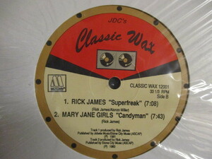 ★ Rick James / Mary Jane Girls ： Superfreak / Candyman / In My House 12'' ☆ (( 落札5点で送料無料