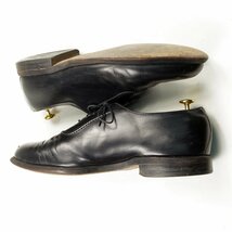 9EEE 27cm相当　Allen Edmonds Belgium　アレンエドモンズ ベルギー　U-throat bal　シューズ　USA製　内羽根　Uスロートバル　/U6427_画像4