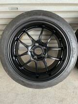 エンケイ　17インチ　PF01 R SS 17×9jj +48 ATR-K sport 255/40R17 4本セット　タイヤ付き　4本同サイズ　114.3 5H FD2 S2000 シビックR_画像3