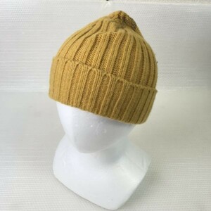 UNIQLO/ユニクロ★ニット帽【サイズフリー/One Size/黄色/yellow】knit/hat/cap◆CB-03