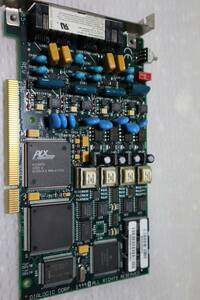 C4377 K L ★ DIALOGIC D/4PCI 4ポート PCI アナログ VOICE/FAX カード - 96-0676-001 ★