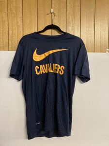 【日本全国 送料込】NIKE CAVALIERS ネイビー 半袖Tシャツ Lサイズ ナイキ DRI-FIT OS1354