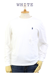 新品 アウトレット ｂ336 Sサイズ 長袖 Tシャツ ポニー polo ralph lauren ポロ ラルフ ローレン 白 ロンT