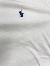 新品 アウトレット ｂ336 Sサイズ 長袖 Tシャツ ポニー polo ralph lauren ポロ ラルフ ローレン 白 ロンT_画像2