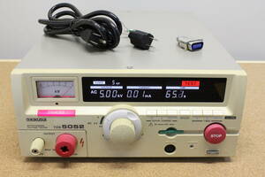 完動品 TOS5052 PWMスイッチング方式 ライズタイムコントロール機能付 KIKUSUI 　　　　　管sK139134w21k1 TOS5050