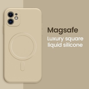 【送料無料】 iPhone 11 Pro Magsafeワイヤレス充電対応 リキッドシリコンケース